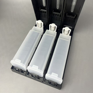 <span class=keywords><strong>Dispensador</strong></span> <span class=keywords><strong>de</strong></span> Jabón, Gel <span class=keywords><strong>de</strong></span> Ducha y Desinfectante <span class=keywords><strong>de</strong></span> Manos <span class=keywords><strong>de</strong></span> Pared, <span class=keywords><strong>de</strong></span> Plástico ABS, con Tres Cabezas, Ecológico, Recargable, para Hotel, en Oferta - Product Image 4