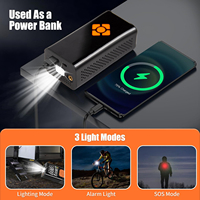 Portable Tire Inflator Air Compressor Smart 150 PSI 4X Faster Digital Gauge Emergency Light for Car/Bicycle/Motorcycle