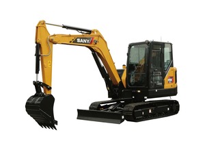 Mini Excavadora SANY SY55U de 5.5 Toneladas, 36kW con Motor Kubota, Cucharón de 0.23m³, Excavadora Compacta para Espacios Reducidos, Construcción, Granja, Jardín - Product Image 6