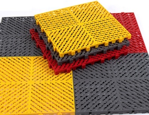 Dalles de sol de garage premium emboîtables en PP pour lave-auto et atelier de detailing - Product Image 4
