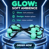 Lumière LED sphérique programmable RVB à pixels, modèle WS2811 SPI DMX adressable, IP67, pour éclairage décoratif extérieur – Meilleures ventes