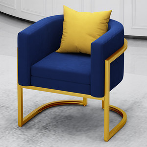 Leisure <strong>Chairs</strong> Armchair Metal Velvet Gold Luxury Nordic Modern Set Waiting Accent <strong>Lounge</strong> Furniture Home Sofa <strong>Living</strong> <strong>Room</strong> <strong>Chairs</strong> - Product Image 3