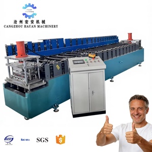 Máquina Automática de Formación de Paneles para Estanterías Logísticas, Controlada por PLC, con Caja de Cambios, para Estanterías de Supermercados - Product Image 1