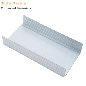 Vách thạch cao mạ kẽm kim loại Stud và theo dõi Tường Khung đàn hồi kênh Stud strack cho vách thạch cao - Product Image 1