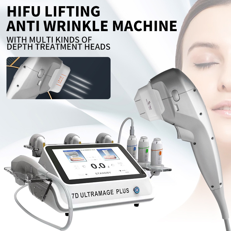 V-max Hifu Anti-wrinkle Machine 7D Hifu Face Lifting Beauty Device