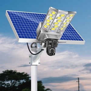 <strong>Solar</strong> Street Light With Camera 5MP WIFI <strong>Wireless</strong> 4G SIM Card Manor Farm Home Security <strong>Solar</strong> <strong>Wireless</strong> Monitoring CCTV