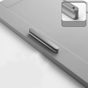 Poignée de tiroir de bibliothèque, style moderne, en alliage de zinc massif, bouton de meuble, poignée de tiroir et de placard pour cuisine, armoire, chambre à coucher - Product Image 1