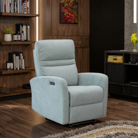 Livraison Rapide, Vente Chaude : Fauteuils Inclinables Manuels Multifonctionnels Modernes à Cadre Métallique Extensible, en Tissu, avec Dossier Croisé et Rembourrage en Mousse