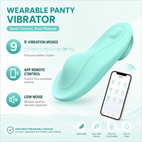 OEM Private Label Tragbarer Vibrator für Frauen APP-gesteuerter Slip-Massager Flüsterleiser Wasserdichter Intim-Massagegerät