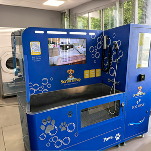 เครื่องอาบน้ำสัตว์เลี้ยงแบบบริ<span class=keywords><strong>การ</strong></span>ตนเองด้วย<span class=keywords><strong>เทคนิค</strong></span>สมัยใหม่ ฝีมือประณีต เครื่องซักสัตว์เลี้ยงขนาดเล็ก - Product Image 2