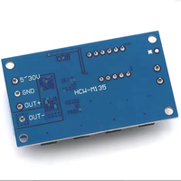 Module de contrôle de temporisation numérique à double MOS LED 12V 24V DC, relais temporisé, déclencheur de cycle, interrupteur de temporisation, carte de circuit, module de contrôle de temporisation DIY