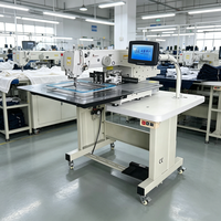 Máquina de Coser Electrónica Programable de Alta Eficiencia con Patrones 10080, Máquina de Coser Automática con Plantillas Grandes
