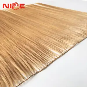 Trama de pelo de Plumas 100% ruso/chino virgen cutícula alineada extensiones de pelo de plumas trama venta caliente en Israel