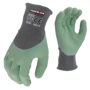 MaxiPact Selling well foam latex 3/4 coating industrial safety gloves factory direct glove
