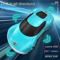 Flytec FY-Y1801 Coche de Acrobacias RC con Iluminación de Carrocería, Concepto de Coche Deportivo de Acrobacias, Conducción Lateral Automática con un Clic