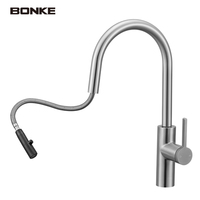 Leebonque robinet pour évier de cuisine, nouveau Design, eau froide, Long tuyau Flexible en acier