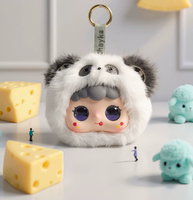 Peluche IA de qualité, dialogue IA, coton PP écologique, options de langues multiples, personnalisation, ornement à suspendre pour sac à main/sac d'école