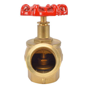 Válvula de Conexión a Hidrante PN16 de Latón con Salida Oblicua para Incendios - Product Image 6
