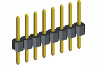 Connecteur de tête de broche 15 broches 16 broches 2,54 mm pour câblage carte-carte