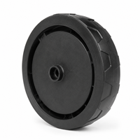 Roue pivotante robuste de 10 pouces en plastique PP anti-rouille non-marquante pour meubles - Vente en gros