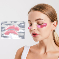 Mascarilla hidratante de colágeno, Gel de hidrogel, reafirmante, círculos oscuros, vegana, oferta de Amazon