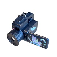 Nouveau Porte-clés Projecteur Appareil Photo en Plastique Créatif, Jouet Anti-stress Amusant en Forme d'Animal Mignon pour Enfants et Étudiants