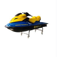 Jet ski personnel de luxe 1400cc Moteur 4 temps Bateau à moteur en fibre de verre d'occasion à vendre