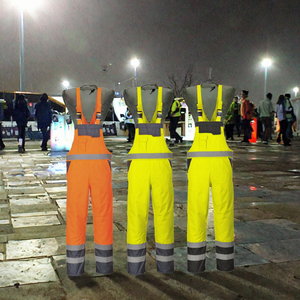 Chaqueta de Trabajo de Manga Larga Fix Fox Sports de Alta Visibilidad ANSI Clase 2 para Seguridad y Construcción, Transpirable, Reflectante, Impermeable, de Algodón - Product Image 3