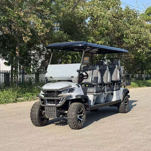 Voiturette de club de chasse 8 places avec moteur AC puissant, contrôleur et batterie au lithium, type scooter, avec Curtis Carro De Golf - Product Image 2