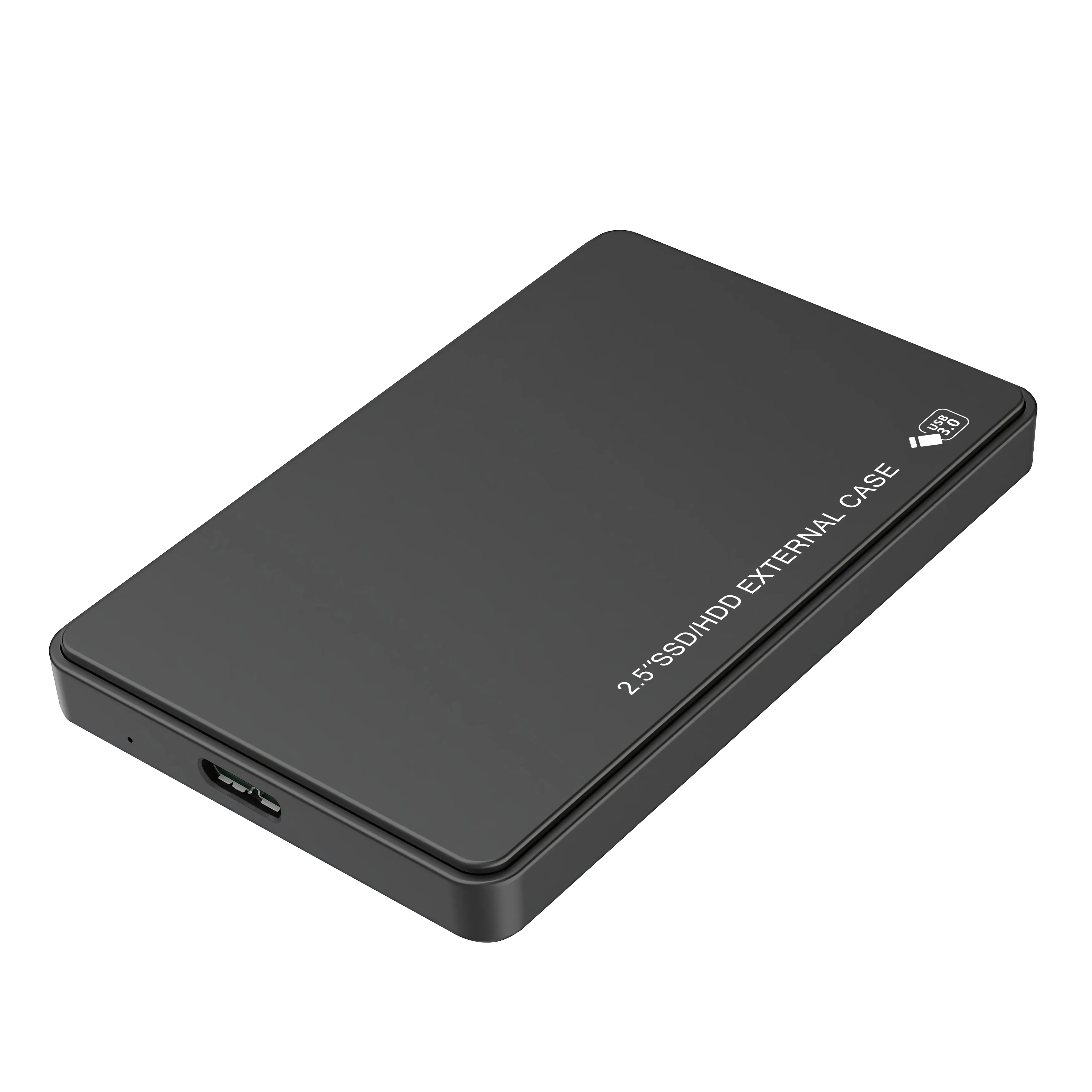 RTS 2.5 USB 3.0 HDDSSDエンクロージャープラスチックHandisen外付けハードドライブエンクロージャーSATA-USBハードディスクケースハウジング