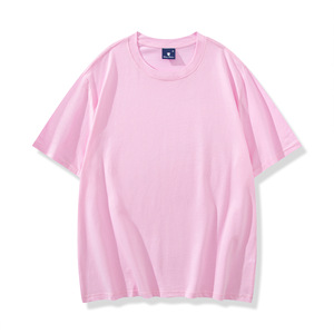 Camiseta de punto de algodón 100% de 190 g, cuello redondo, corte holgado, informal, talla estándar europea, manga corta, anti-bolitas, para hombre - Product Image 6