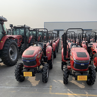 Pertanian Pertanian Mini 4wd 4X4 Traktor Traktor 4x4