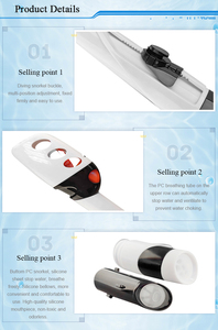 ALOMA Wholesale Dry Top Snorkel <b>Mask</b> Set Waterproof Anti-Fog Silicone <b>Diving</b> <b>Mask</b> with Glass Snorkel Tube - Product Image 6