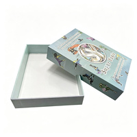 Individuell Bedruckte Biologisch Abbaubare Recycelbare Starre Geschenkbox für Yoga-Lernkarten Vierfarbiger Offsetdruck Glänzende Laminierung Klein