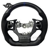Volant de direction de voiture en fibre de carbone mate personnalisé pour Lexus IS Series IS250 IS350 NX RCNX RC GX GS ES