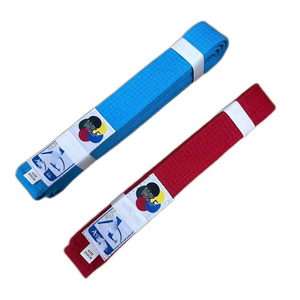 Custom Logo Multi-Color Stripe Belt for Martial Arts Cotton Training Belt for Judo BJJ Taekwondo Karate <strong>Boxing</strong> - Product Image 3