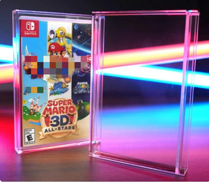 Estuche de Exhibición de Videojuegos de Acrílico Transparente Moderno Personalizado al por Mayor con Protección UV para Switch N64 NES Xbox PlayStation - Product Image 1
