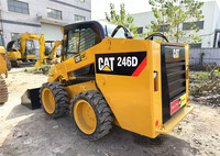 Gebrauchter Caterpillar 246D Mini-Kompaktlader mit Japan-Motor 92kW/125PS Modell 2023 3 Tonnen Tragfähigkeit