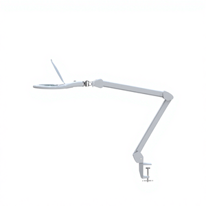 مصباح مكبر LED احترافي عالي الجودة قابل للتثبيت على المكتب مع مشبك وضوء LED - Product Image 2