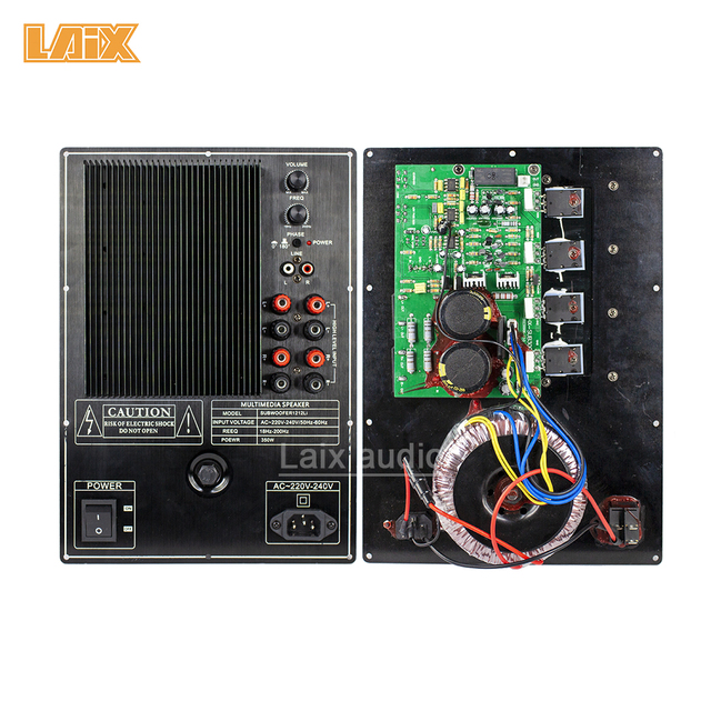 Factory Supply Digital Active Subwoofer Monoblock Amplifier Board with 200W