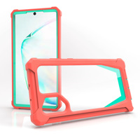 Geruide-funda de teléfono transparente para Samsung Galaxy Note 10/10 Pro, cubierta de Color combinado de mejor calidad
