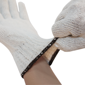 Guanti di cotone a maglia bianca e candeggina di fabbrica guanti di cotone traspirante guanti di sicurezza da lavoro - Product Image 5