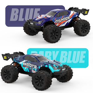 JIUSI Camioneta RC 4x4 Escala 1/14, Alta Velocidad 80km/h, Motor sin Escobillas, Control Remoto 2.4Ghz, Vehículo Todoterreno, Juguetes para Niños, Regalos para Niños - Product Image 2