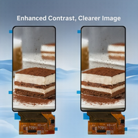 AMOLED Outdoor-betriebsfähiges Display 6,39 Zoll 1080*2340 Auflösung Hohe Definiertheit und Hohe Helligkeit