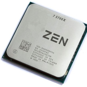 โปรเซสเซอร์5700X R7 AM4ของแท้เดสก์ท็อป8คอร์16เธรด3.4GHz 4G 5600X g ถาดใหม่ซีพียูสำหรับเล่นเกม - Product Image 2