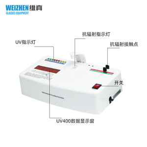 เครื่องตรวจธนบัตร Weizhen มัลติฟังก์ชั่น ป้องกันรังสียูวี พร้อมเลนส์ตรวจสอบ UV400  ใช้พลังงานจากผนัง สะดวก - Product Image 4