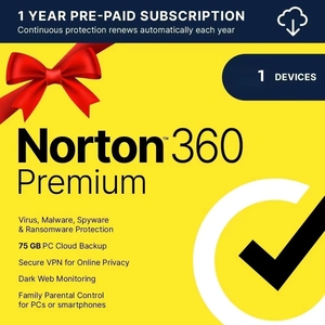 <span class=keywords><strong>Norton</strong></span> 360 Deluxe 1 Yıllık 1 Cihaz Avrupa Sürümü - Product Image 1