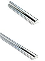 Plinthe décorative pour la maison, blanche, apprêtée, imperméable, facile à installer, en PS, haute densité