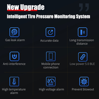 Usine en gros améliorer le système de vérification de la pression des pneus Bluetooth 5.0 Tpms système de surveillance de la pression des pneus pour tous les véhicules