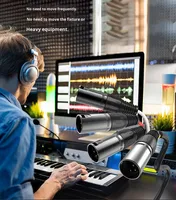Câble multipaire XLR blindé 8 canaux robuste pour enceintes, événements en direct, location d'équipement sonore, installation rapide sur scène